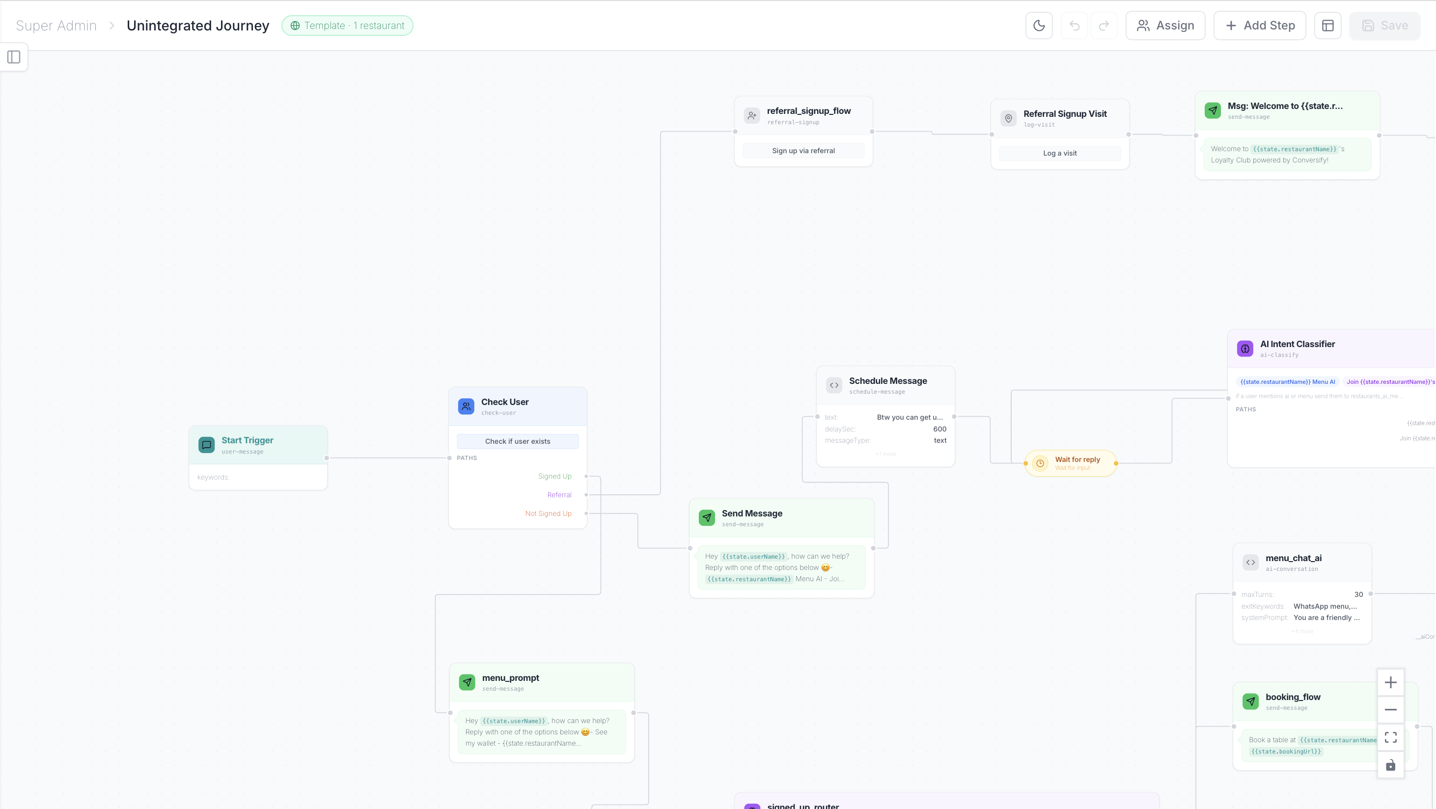 Conversational Flow DSL